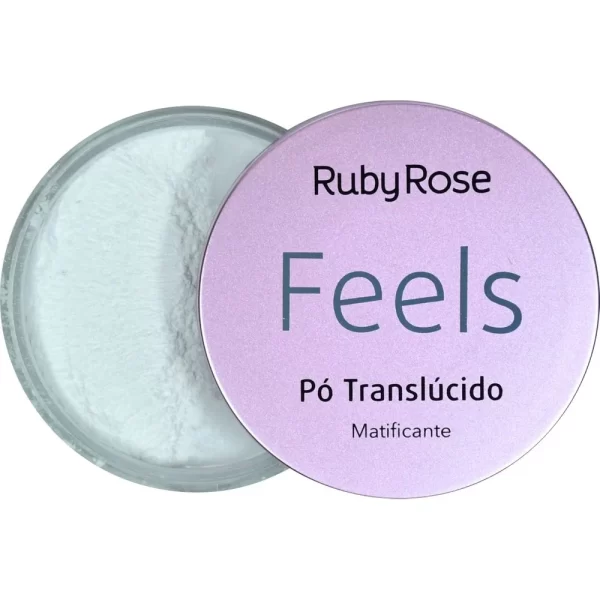 Pó Translúcido Matificante Feels - Ruby Rose
